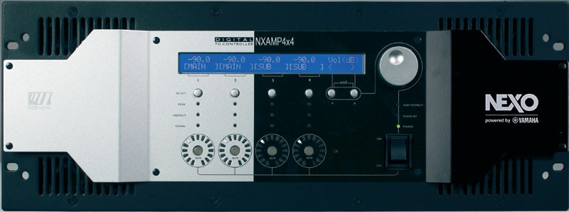 NEXO NXAMP 4x1 végerősítő